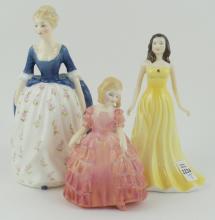 3 ROYAL DOULTON FIGURINES