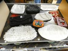 BEADED EVENING BAGS AND CHANGE PURSES