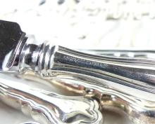 EXTENSIVE STERLING SILVER FLATWARE SET