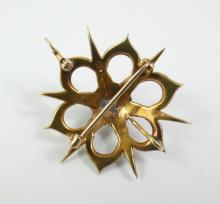 ANTIQUE GOLD BROOCH/PENDANT