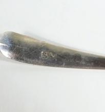 5 ANTIQUE STERLING SPOONS