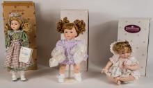 3 COLLECTOR DOLLS