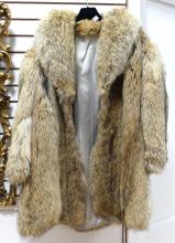 MEN'S COYOTE FUR COAT