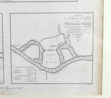 EARLY 19TH CENTURY PORT OF LONDON MAP