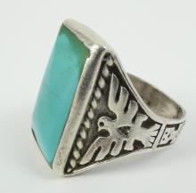 NAVAJO VINTAGE STERLING RING