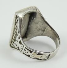 NAVAJO VINTAGE STERLING RING