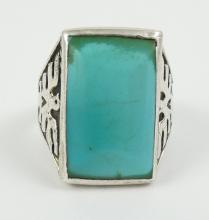 NAVAJO VINTAGE STERLING RING