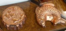 SEVEN VINTAGE COPPER KITCHEN ITEMS
