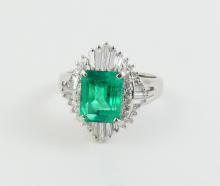 MAGNIFICENT EMERALD RING