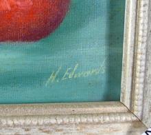 H. G. EDWARDS PAINTING WITH WESTERN FAIR PROVENANCE