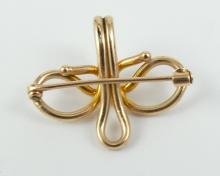 GOLD BROOCH