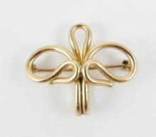 GOLD BROOCH