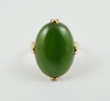 LADIES' JADE RING