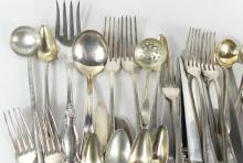 SILVERPLATED FLATWARE