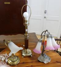 THREE LAMPS