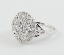 VICTORIAN STYLE DIAMOND RING