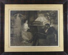 TWO ANTIQUE ENGRAVINGS