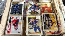 BOX LOT OF HOCKEY CARDS