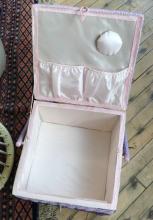 SEWING BASKET AND STAND