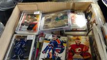 BOX LOT OF HOCKEY CARDS