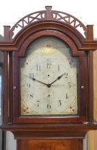 ANTIQUE AMERICAN TALL CASE CLOCK