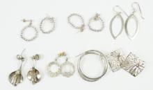 12 PAIRS EARRINGS