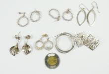 12 PAIRS EARRINGS