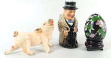 ROYAL DOULTON, GOEBEL & CLOISONNE