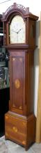 ANTIQUE AMERICAN TALL CASE CLOCK