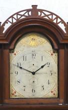 ANTIQUE AMERICAN TALL CASE CLOCK