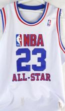 TWO MICHAEL JORDAN JERSEYS