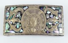 DESIGNER SILVER BUCKLE