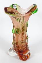 ART GLASS VASE