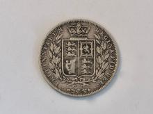 QUEEN VICTORIA HALF CROWN