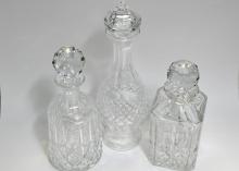 CRYSTAL DECANTERS