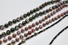 CLOISONNE BEAD NECKLACES