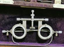 EXCEPTIONAL ANTIQUE OPTOMETRIST'S CABINET