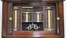 EXCEPTIONAL ANTIQUE OPTOMETRIST'S CABINET