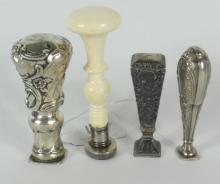 4 ANTIQUE LETTER SEALS