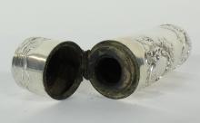 5 SILVER CONTAINERS