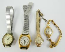 8 LADIES' WRISTWATCHES