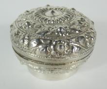 5 SILVER CONTAINERS