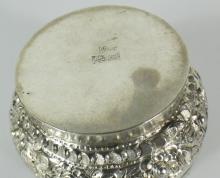 5 SILVER CONTAINERS