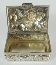 5 SILVER CONTAINERS