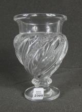 LALIQUE CRYSTAL VASE