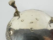 3 ANTIQUE SILVER OPEN SALTS