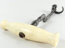 IVORY HANDLED TOOTH KEY