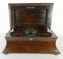 ANTIQUE TEA CADDY