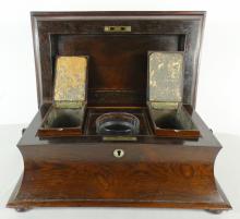 ANTIQUE TEA CADDY