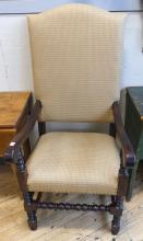 PAIR OF EARLY ARMCHAIRS